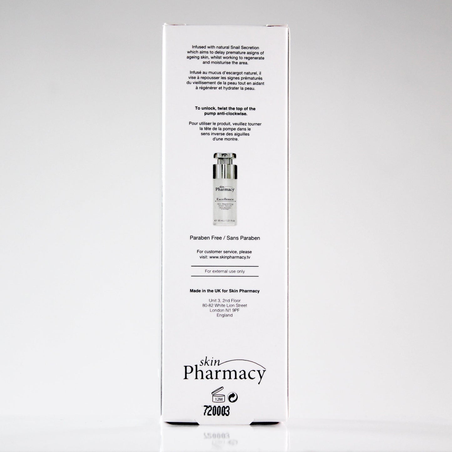 Excellence Skin Repairing Snail Serum 30ml - skinChemists