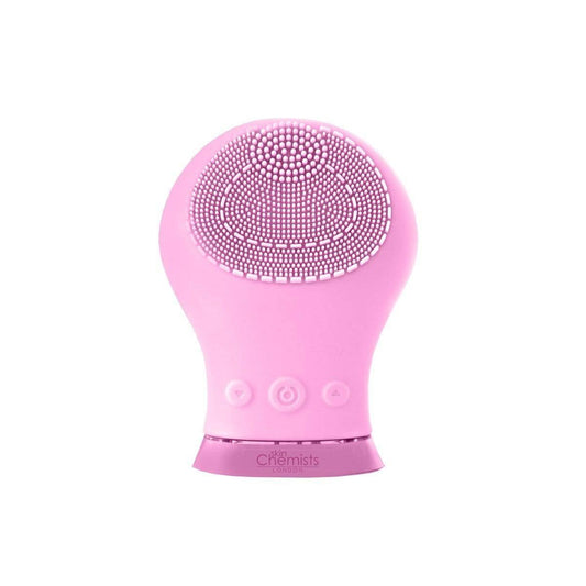 Sonic Silicone Facial Cleansing Massager Pink