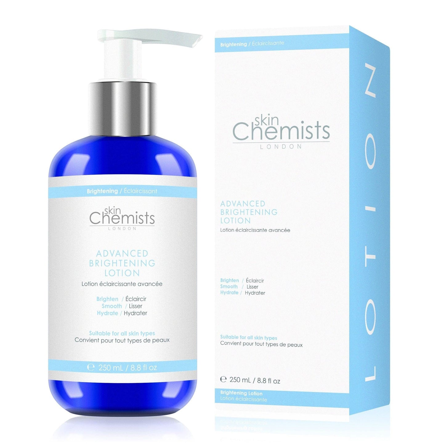 skinChemists Advanced Brightening Lotion 250ml Twin Value Savings Pack