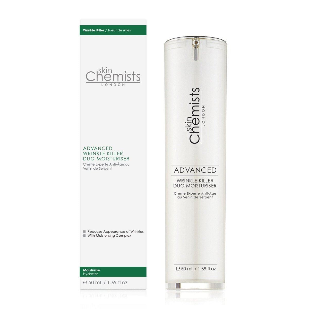 Wrinkle Killer Advanced Duo Moisturiser 50ml