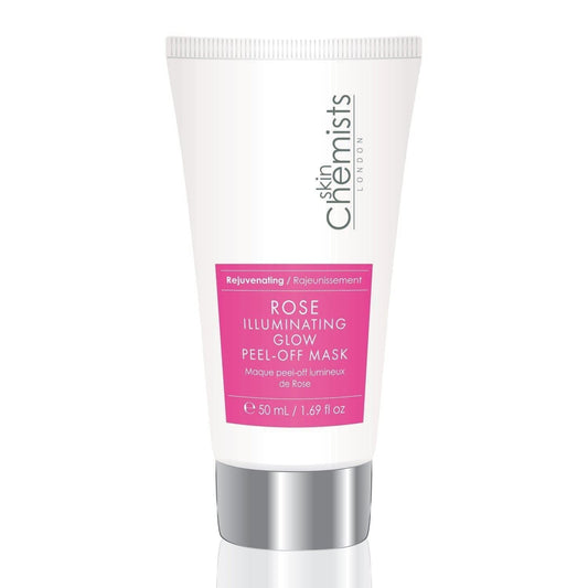 skinChemists Rose Illuminating Glow Peel Off Mask 50ml Twin Value Savings Pack