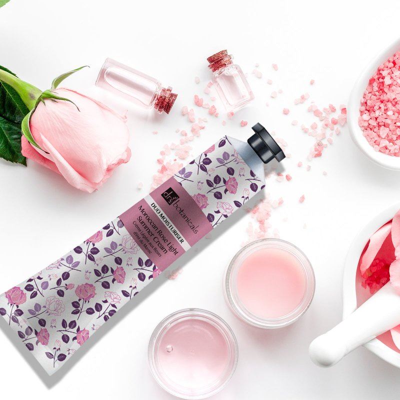Flower blossom collection : Moroccan rose summer duo cream 50ml + Tropical Invigoration Duo cream 50ml" - skinChemists