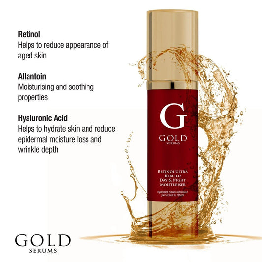 Gold Serums Marine Collagen & Retinol Christmas Gift Set