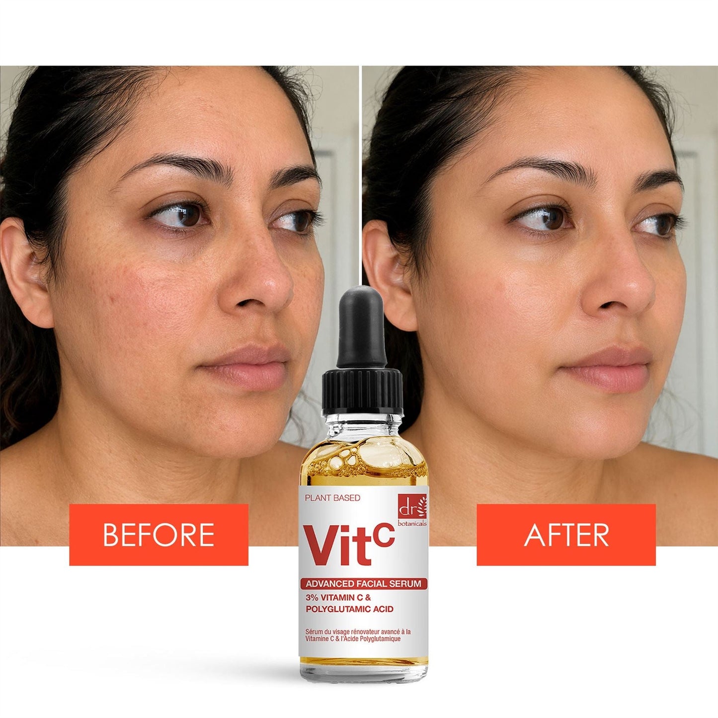 Dr Botanicals Vitamin C & Polyglutamic Acid Glow Serum | Glow & Hydration Serum