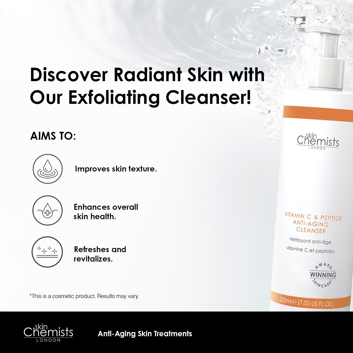 SC Vitamin C Night Cream, Cleanser and Mask