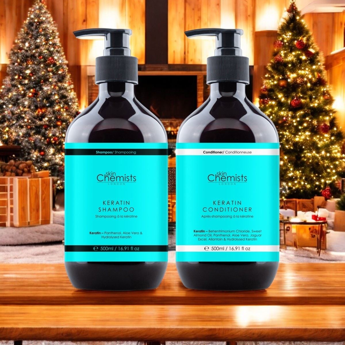 Keratin Shampoo & Conditioner