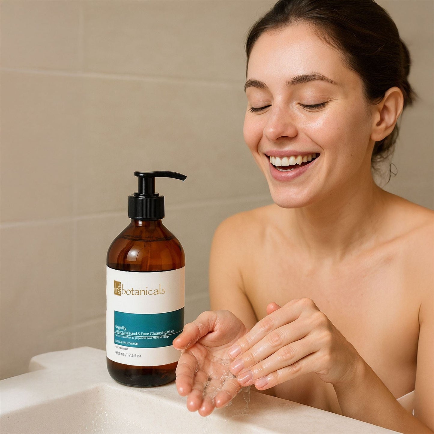 Dr Botanicals Gingerlily Hand & Face Cleansing Wash 500ml Twin Value Savings Pack - skinChemists