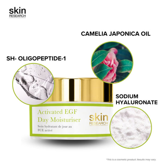 K3 Skin Research EGF Day & Night Moisturiser, Mask