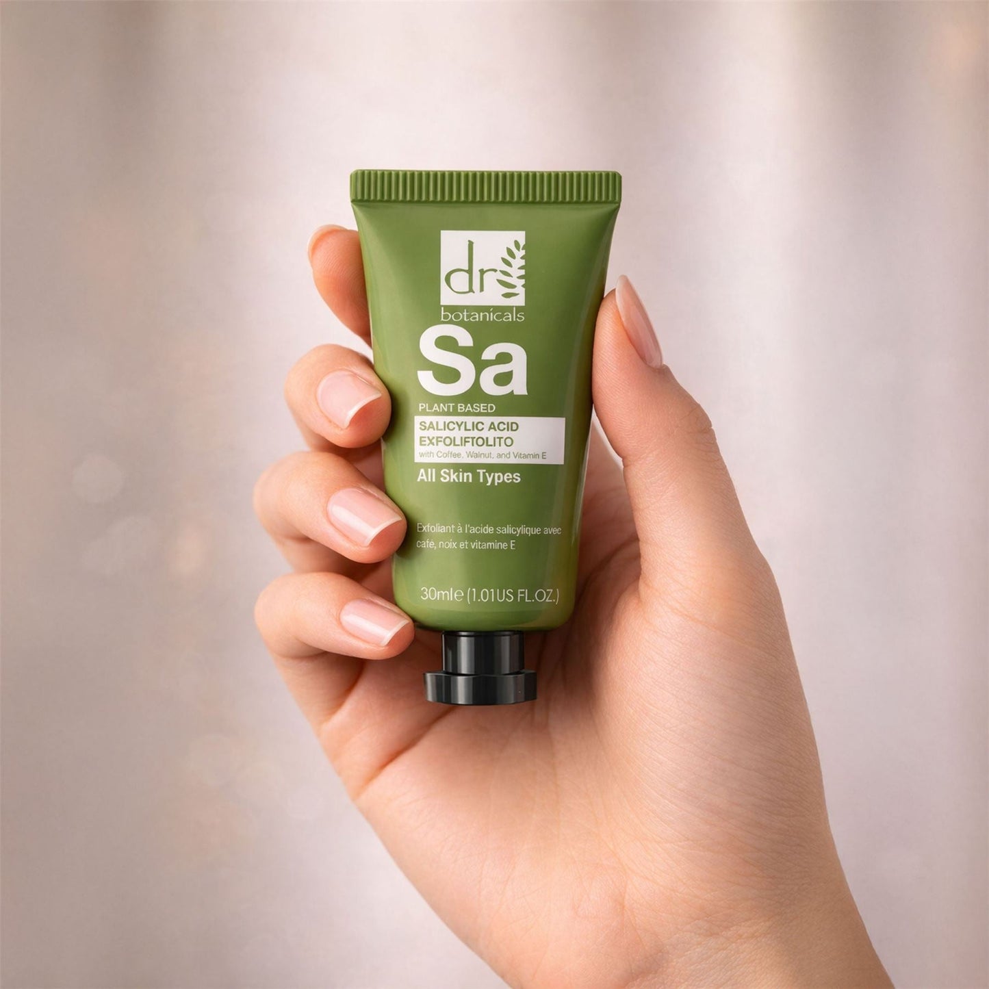 Salicylic Acid Exfoliator with Coffee, Walnut & Vitamin E 30ml - skinChemists