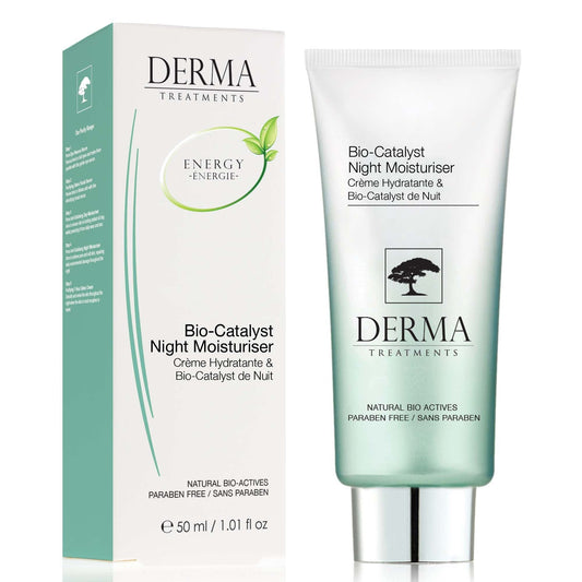 Derma Treatments Bio-Catalyst Night Moisturiser 50ml Twin Value Savings Pack