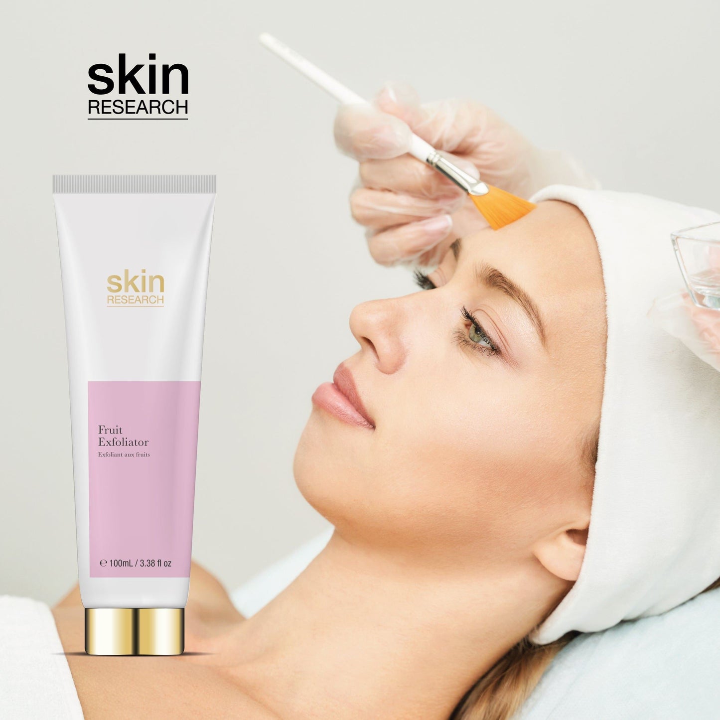 Skin Research Fruit Face Exfoliator 100ml Twin Value Savings Pack