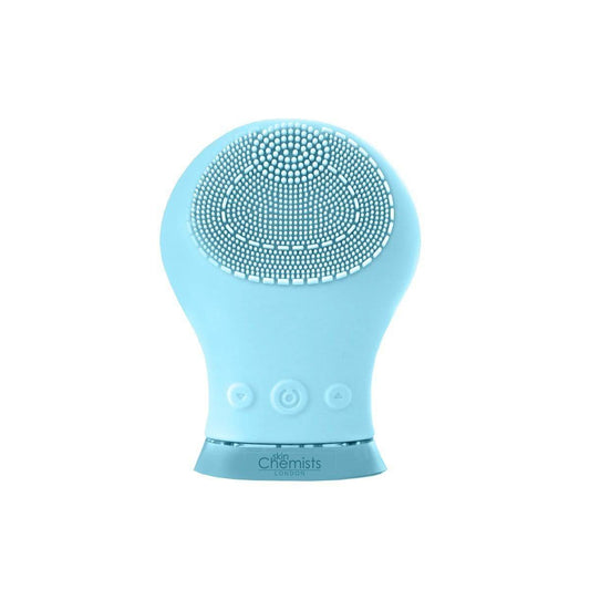 Sonic Silicone Facial Cleansing Massager Blue