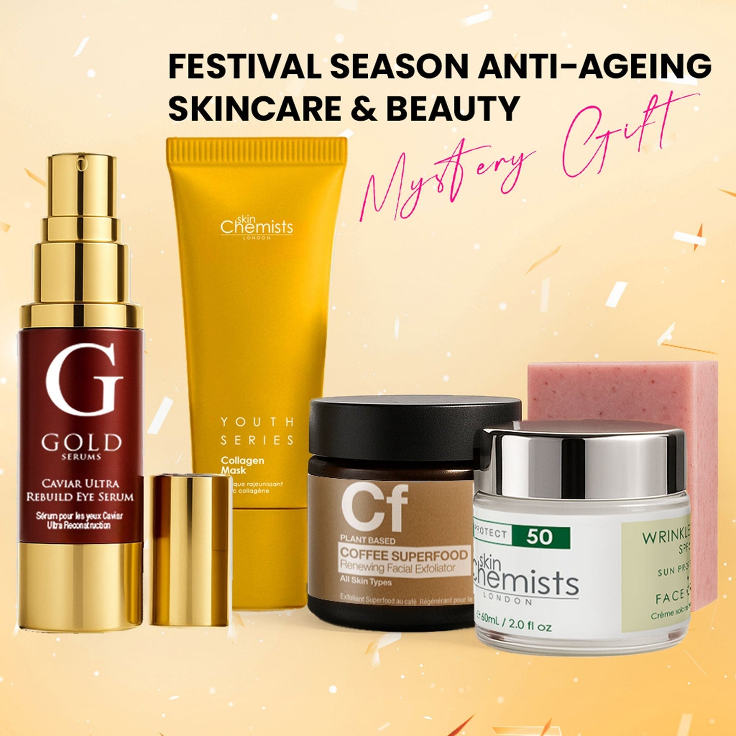 Advanced Festival Season Anti-Ageing Skincare & Beauty Mystery Box