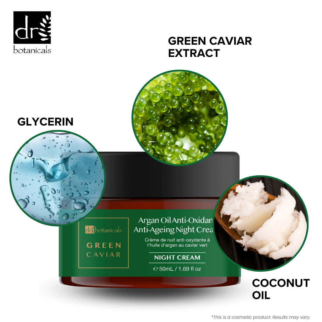 Green Caviar & Argan Oil Anti-Oxidant Anti-Ageing Night Cream 50ml