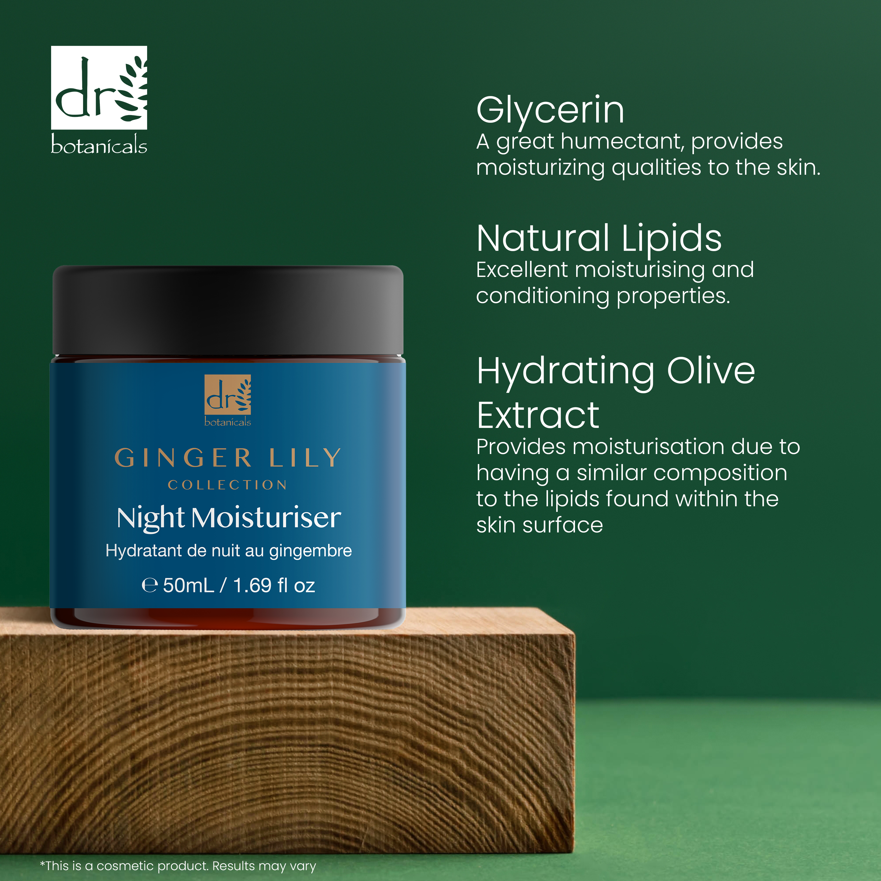 Gingerlily Night Moisturiser 50ml