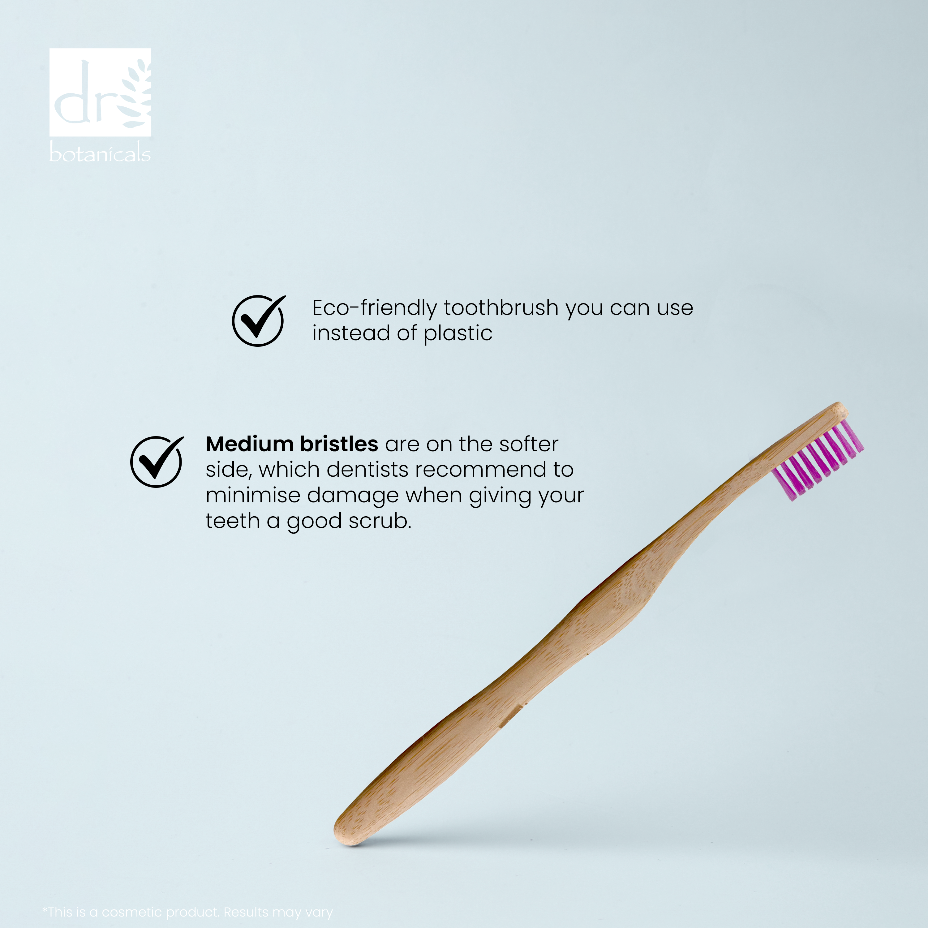 Bamboo Toothbrush Purple