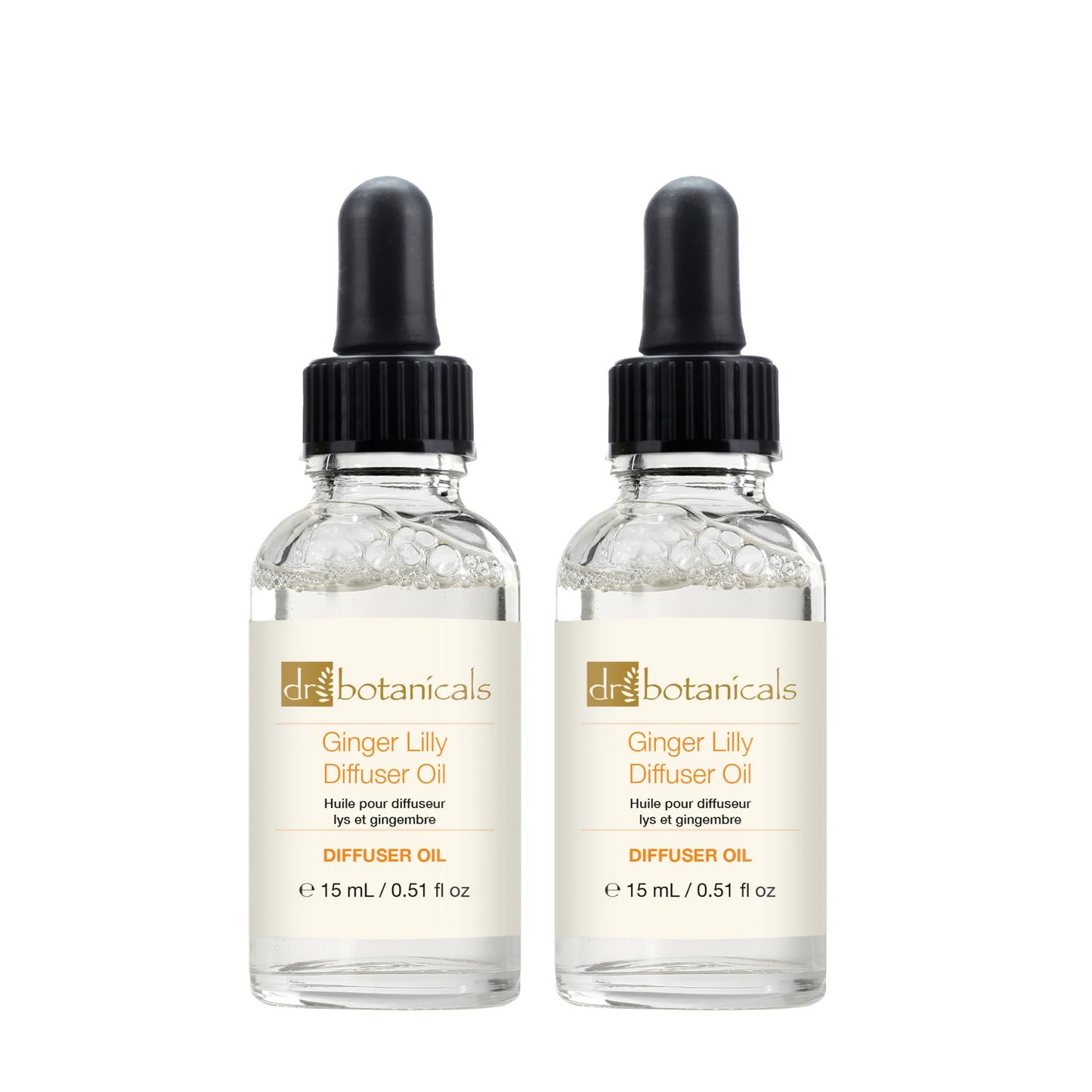 Exotic Gingerlily Diffuser Oil 15ml Twin Value Savings Pack
