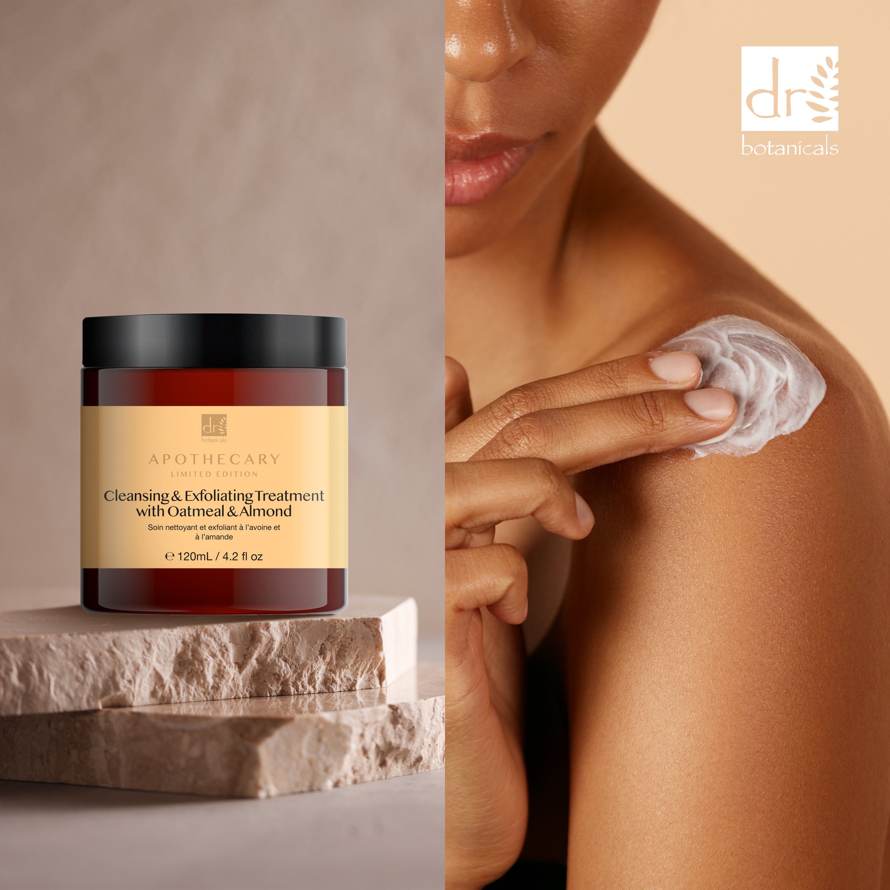 Cleansing & Exfoliating Treatment with Oatmeal & Almond 120ml