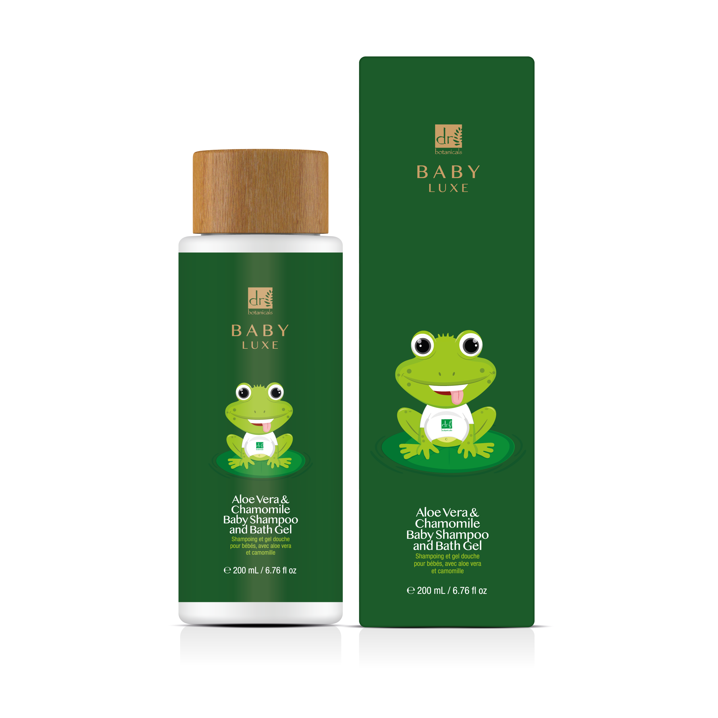 Baby Lux Aloe Vera & Chamomile Baby Shampoo & Bath Gel 200ml