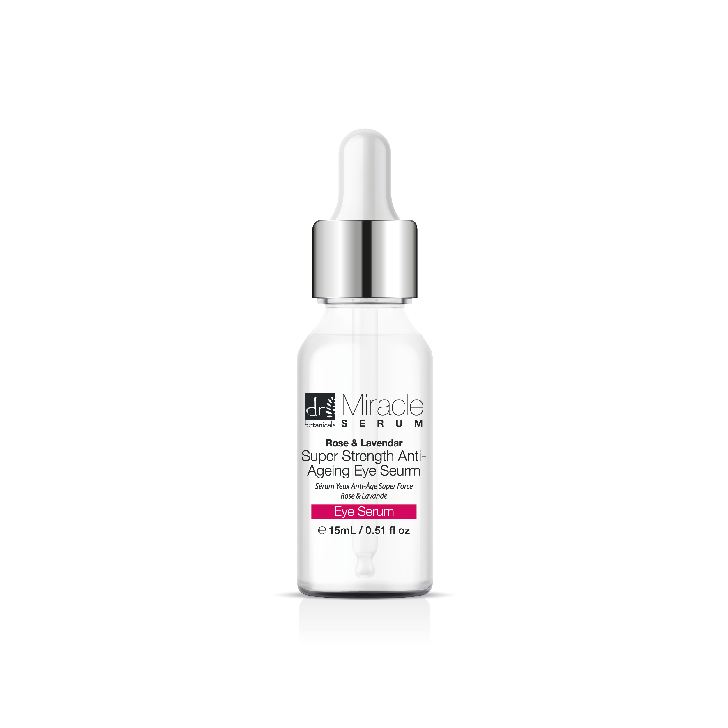 Unique Treatments Rose And Lavender Super Strength Anti-Ageing Eye Serum 15ml