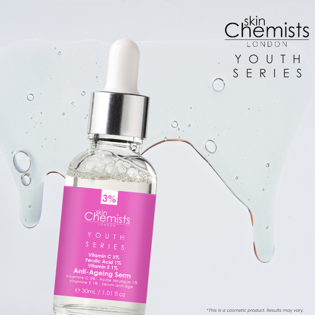 Anti-Ageing Serum Vitamin C 3%, Ferulic Acid 1%, Vitamin E 1% 30ml