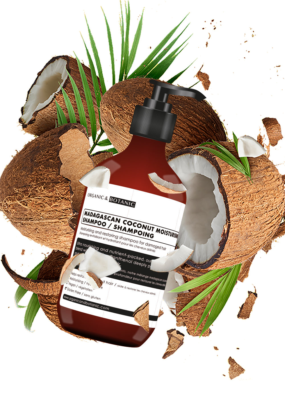 Madagascan Coconut Moisturising Shampoo 500ml