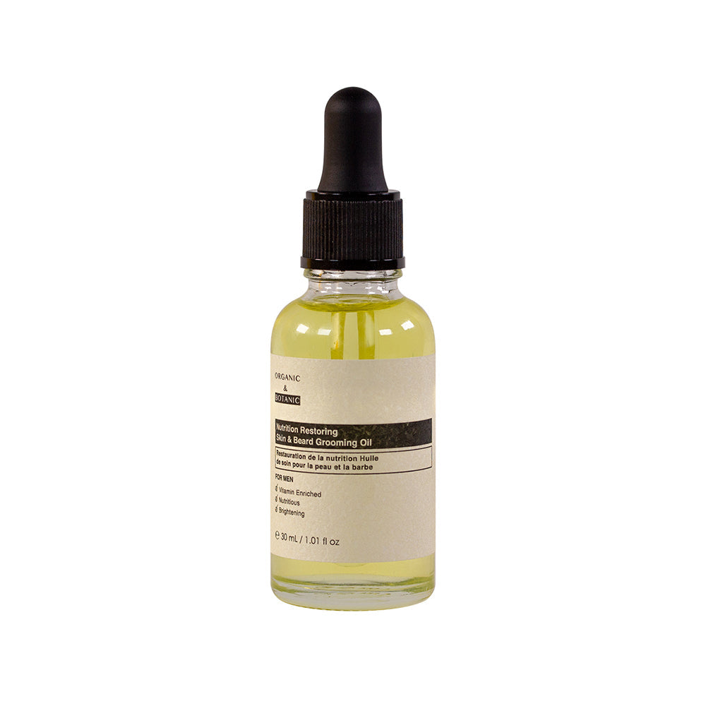 Nutrition Restoring Skin & Beard Grooming Oil 30ml