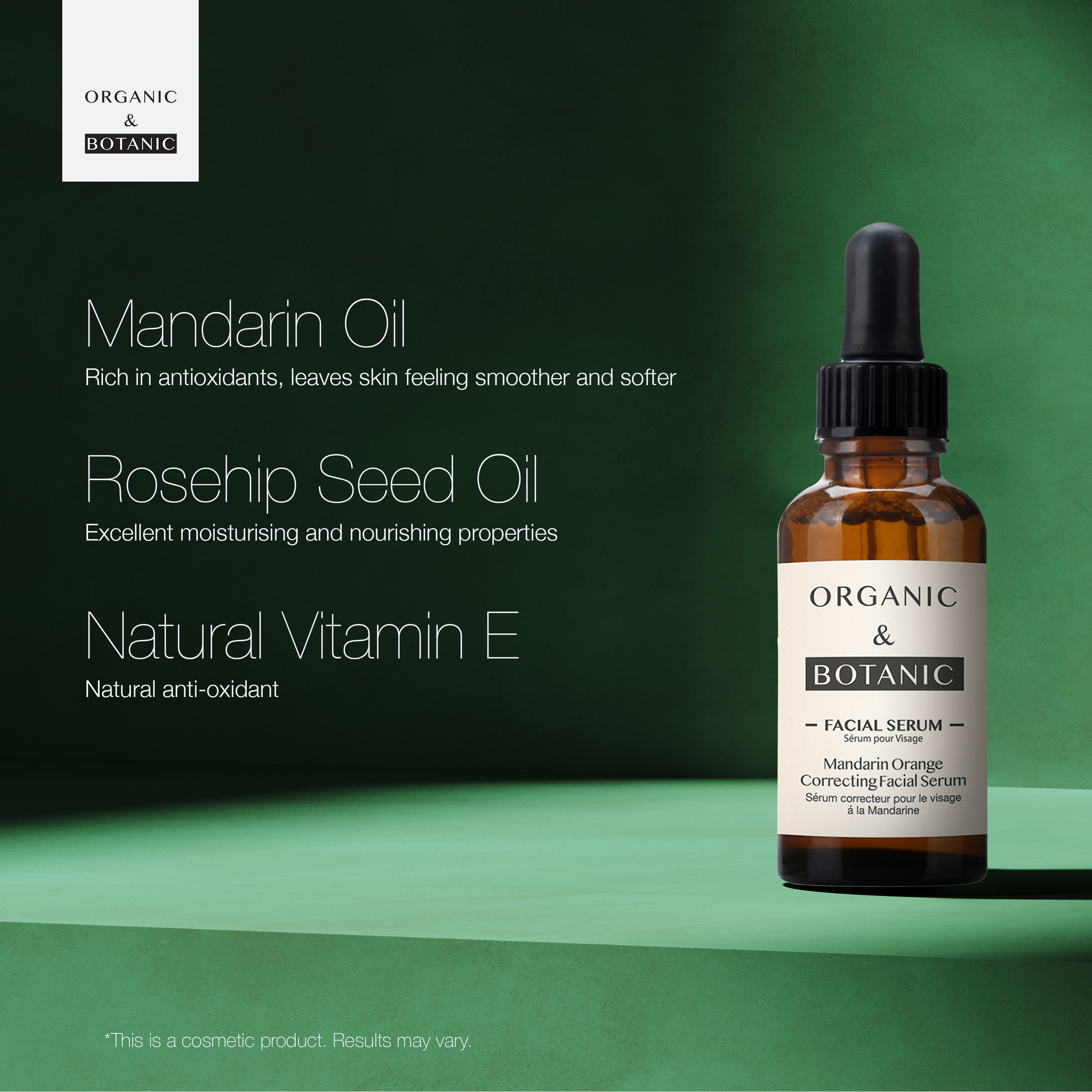 Mandarin Orange Correcting Facial Serum 30ml