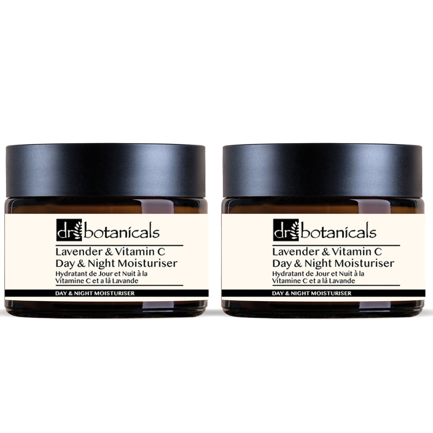 Lavender & Vitamin C Day & Night Moisturiser 50ml x 2 Duo Pack