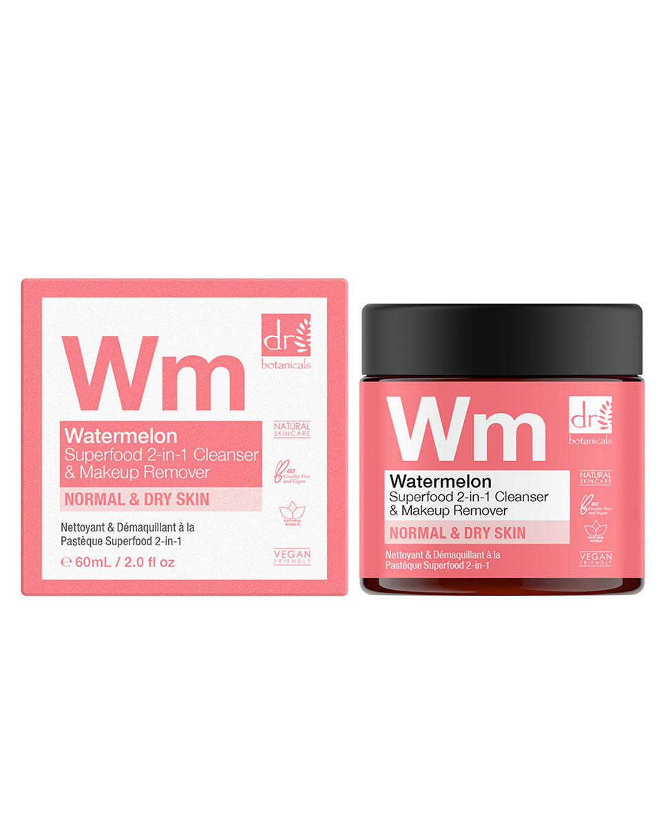 Watermelon Superfood 2-In-1 Cleanser & Makeup Remover 60ml