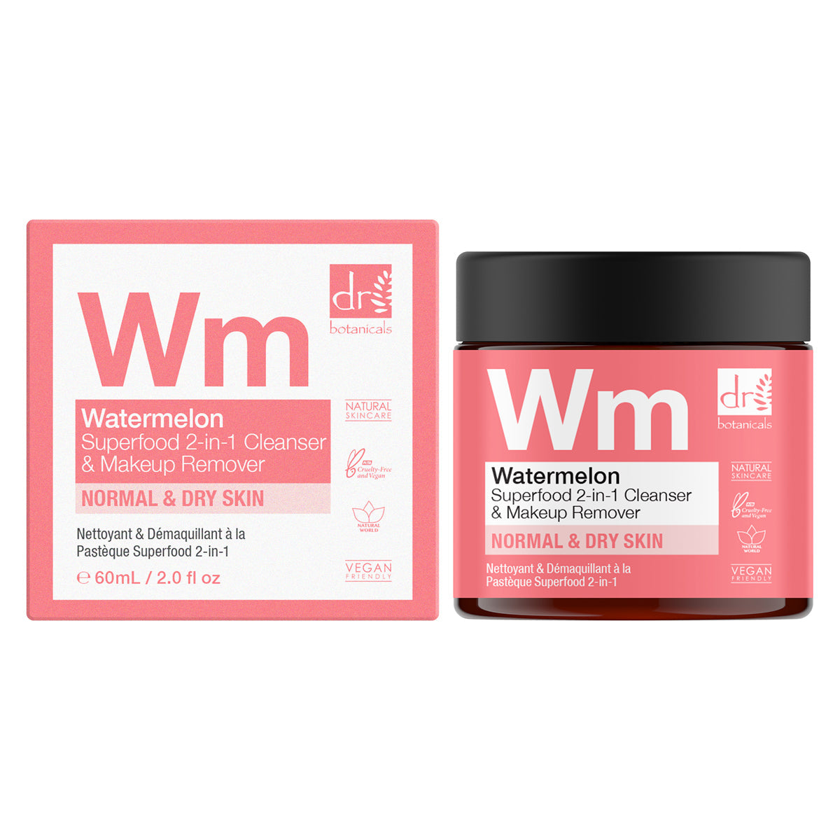 Watermelon Superfood 2-In-1 Cleanser & Makeup Remover 60ml