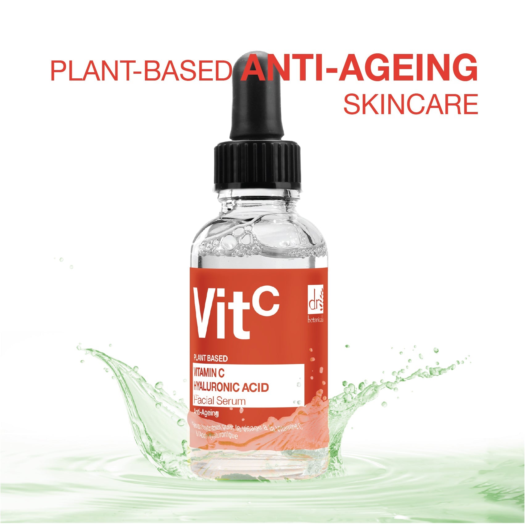 Vitamin C 5% & Hyaluronic Acid 2% Hydrating Facial Serum 30ml