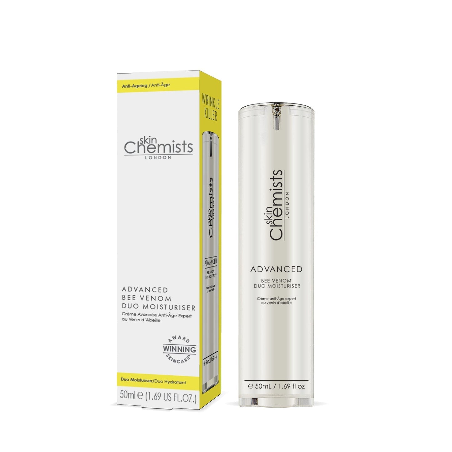 Advanced Bee Venom Duo Moisturiser 50ml Twin Value Savings Pack
