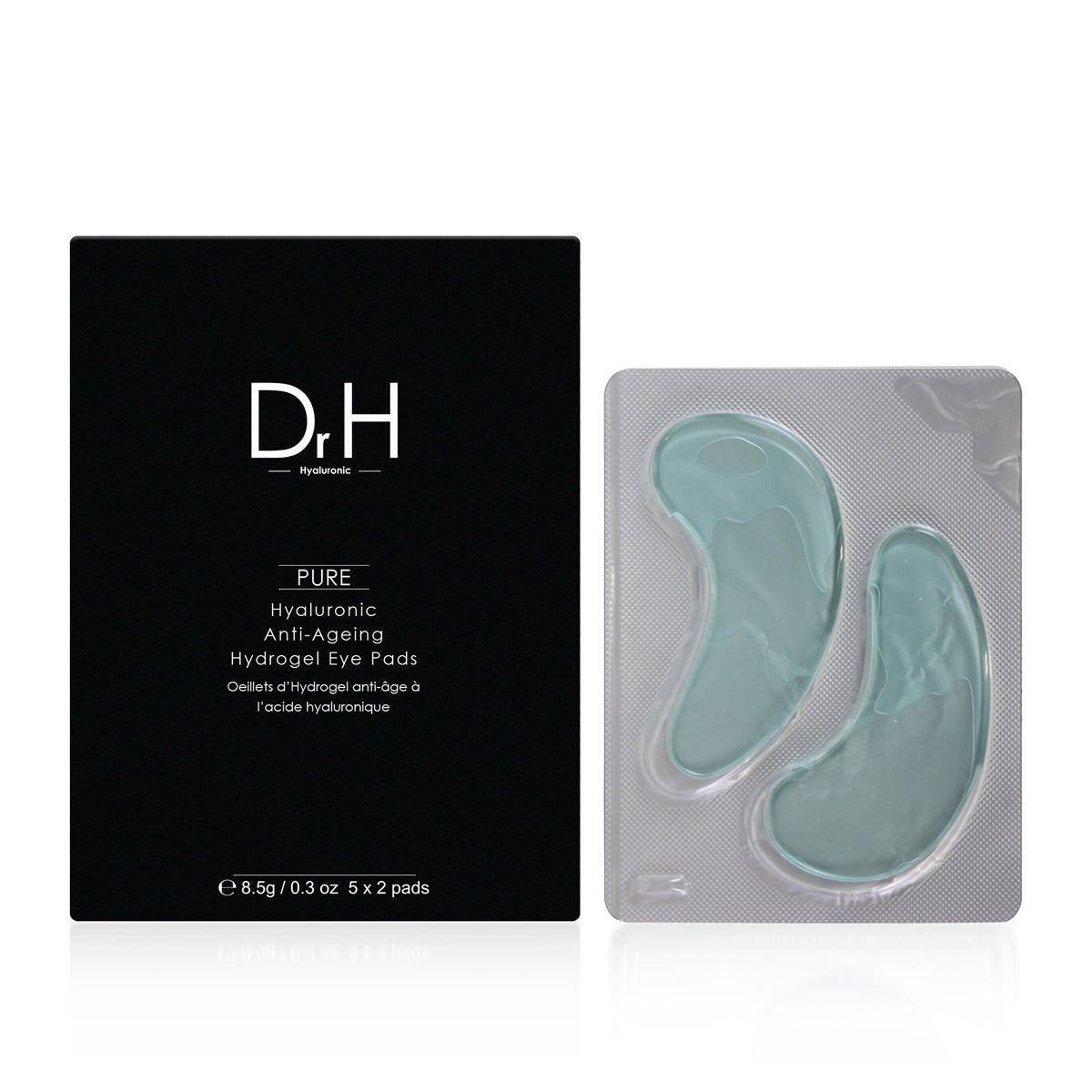 Dr H Hyaluronic Acid Hydrogel Eye Pads 5 x 2 Pads - skinChemists