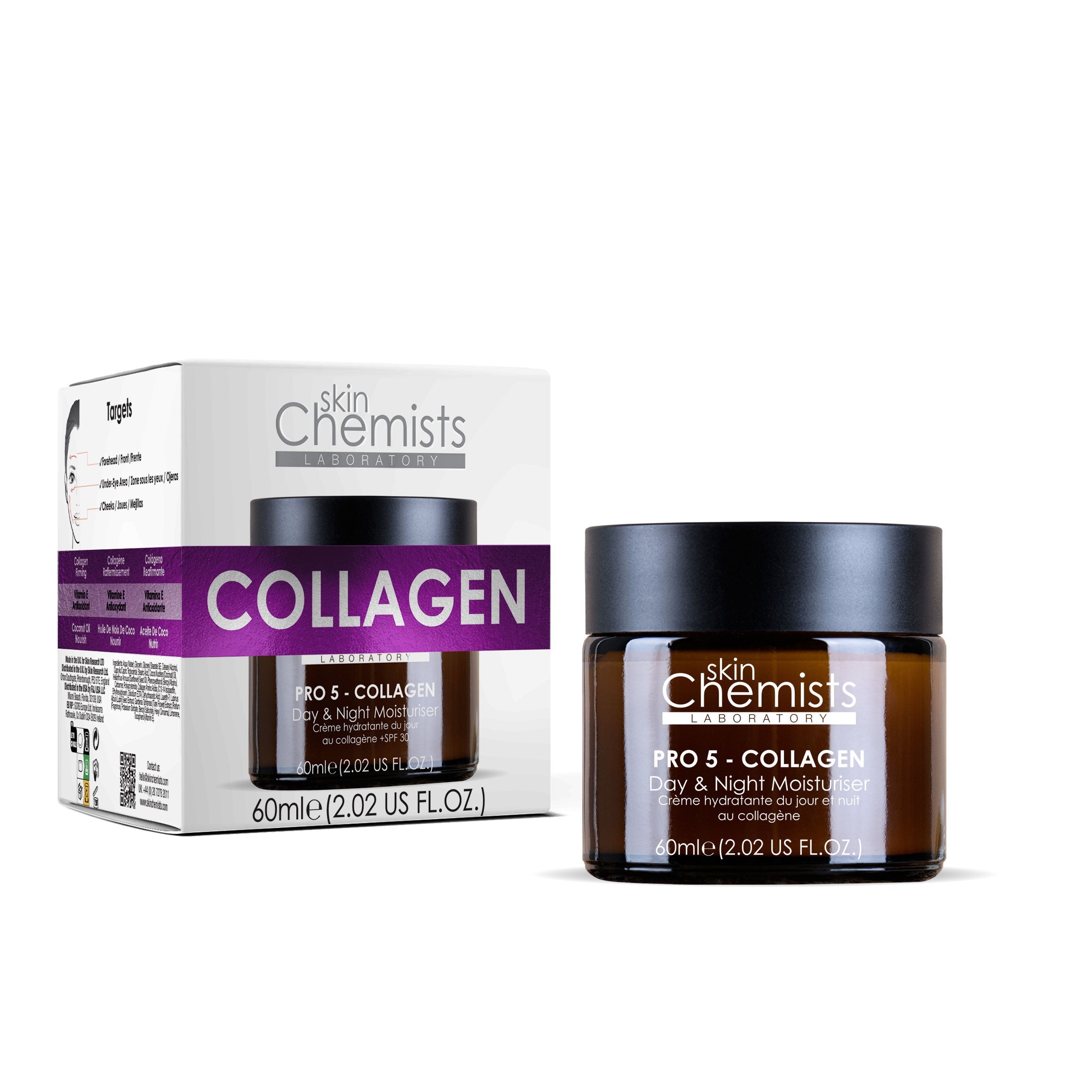 Pro-5 Collagen Day And Night Moisturiser 60ml