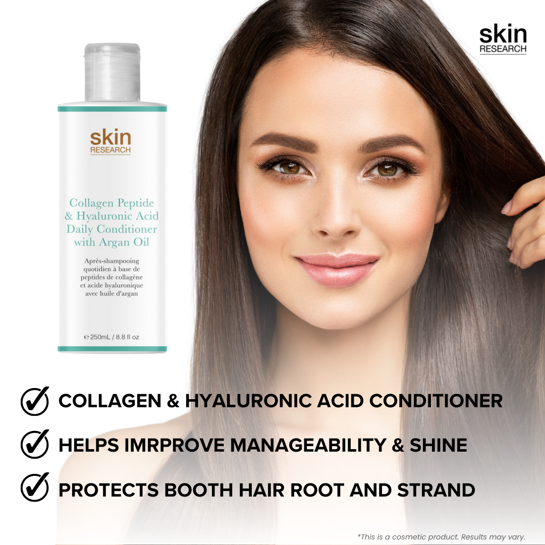 Collagen Peptide & Hyaluronic Acid Daily Conditioner with Argan Oil 250ml