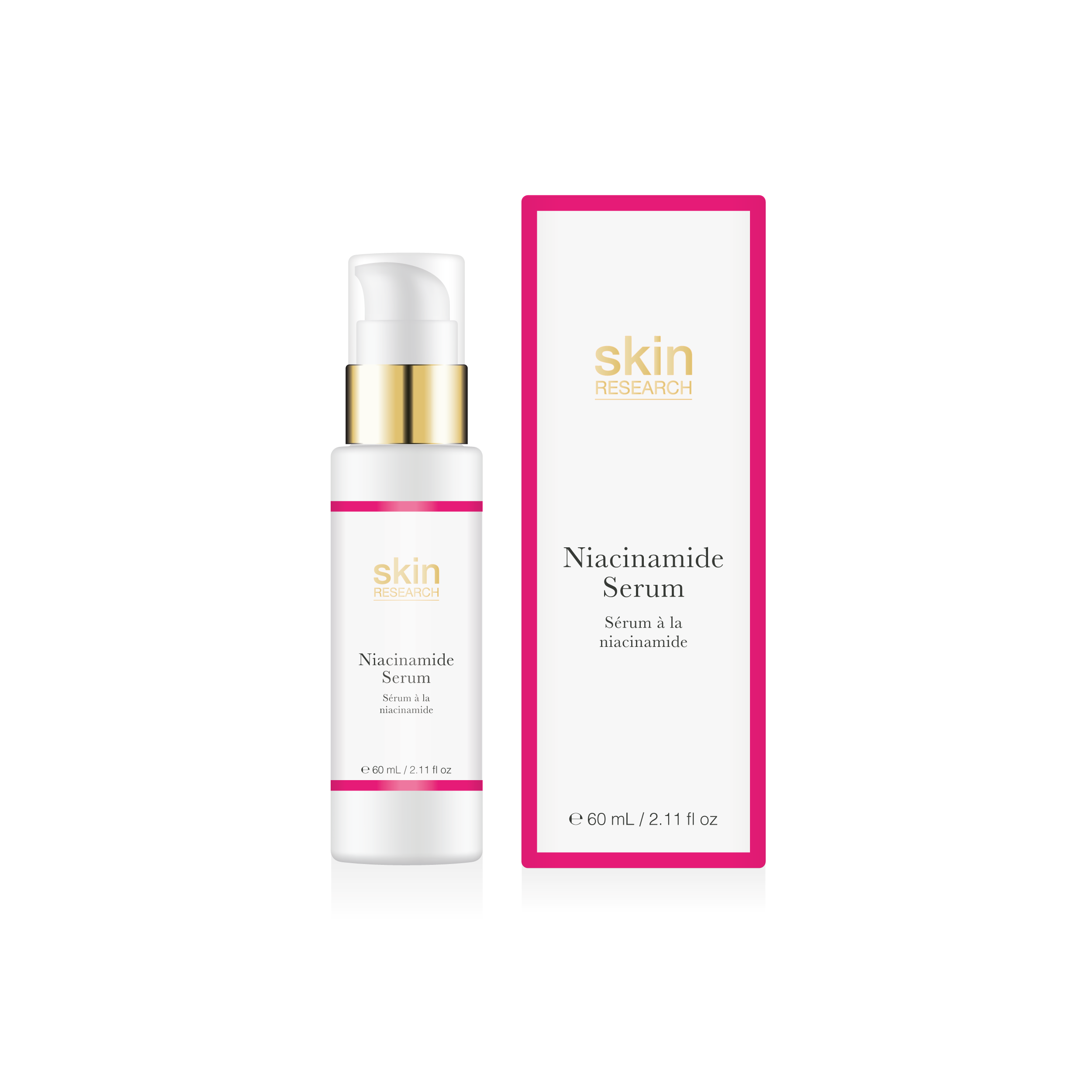 Skin Research Niacinamide Serum 60ml - skinChemists