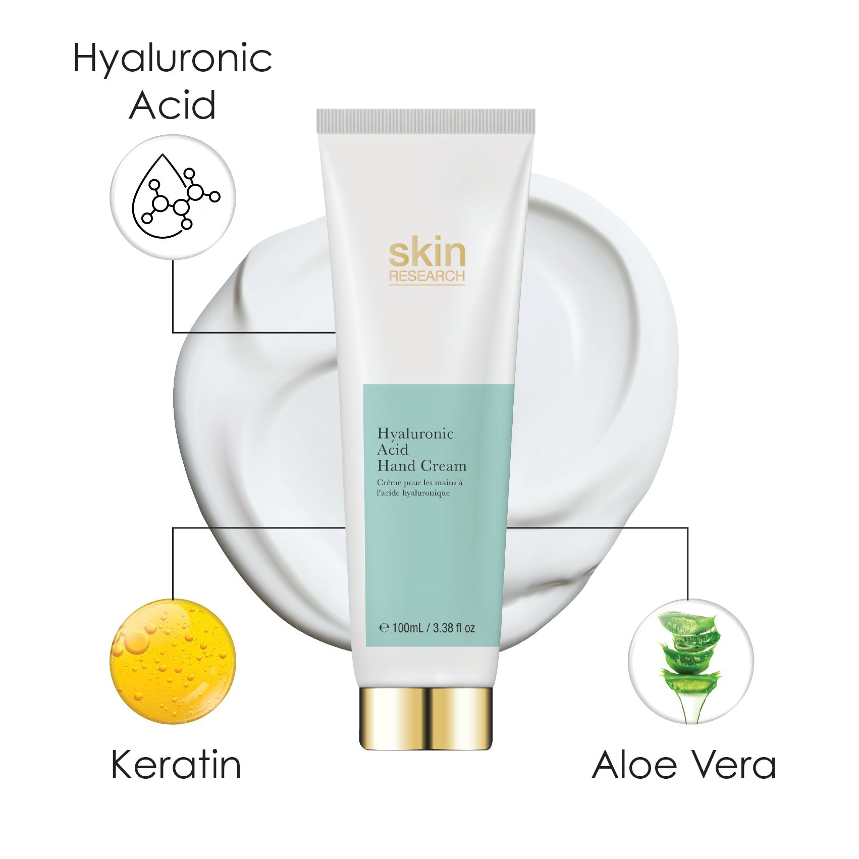 Hyaluronic Acid Hand Cream 100ml