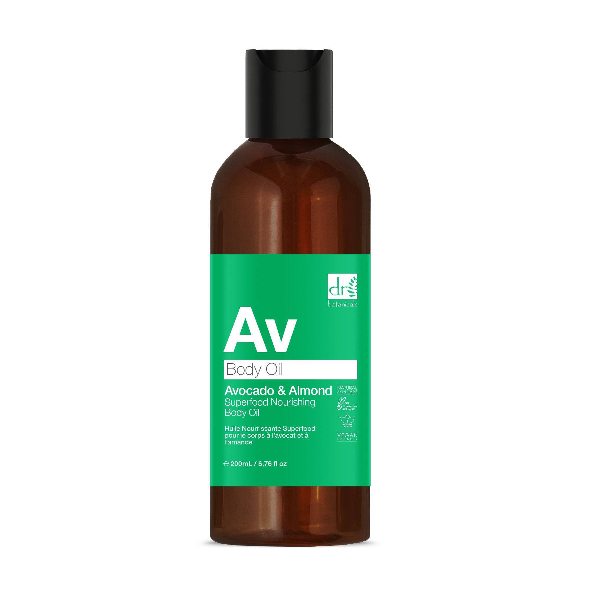 Avocado & Almond Superfood Nourishing Body Oil 200ml