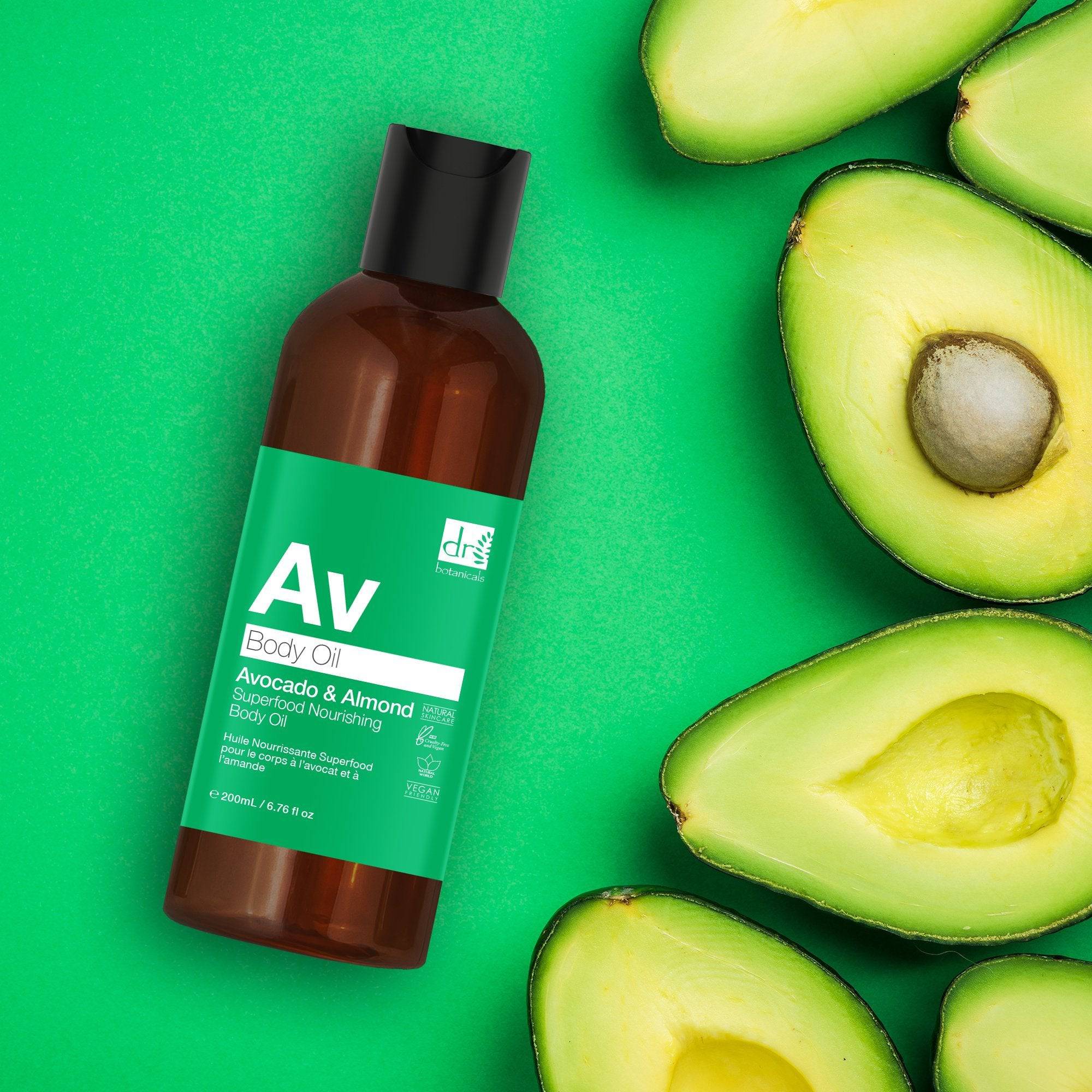 Avocado & Almond Superfood Nourishing Body Oil 200ml