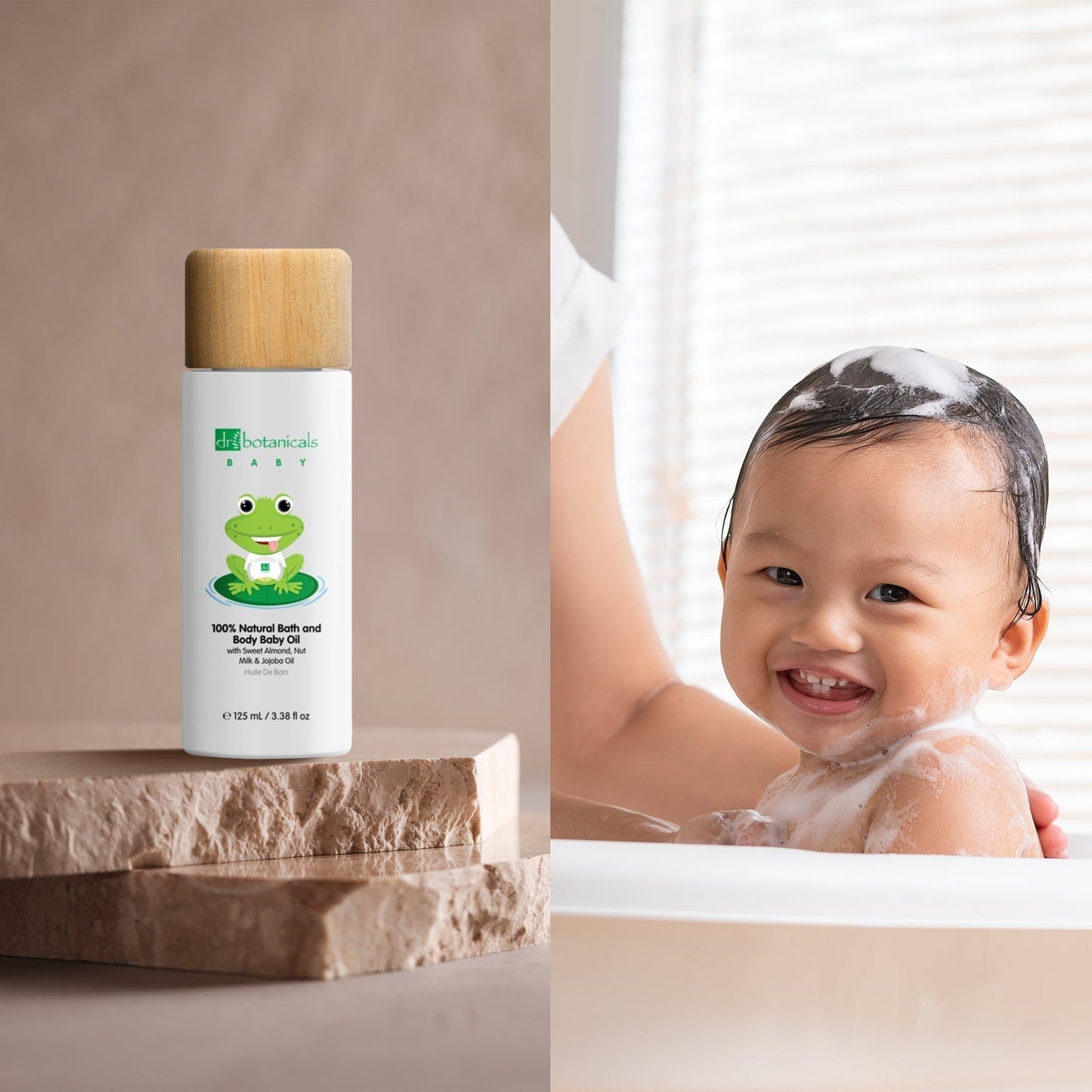 Jojoba Seed Oil Relaxing Baby Body Oil 125ml