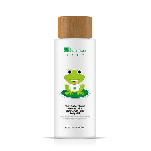 Sweet Almond Oil & Chamomile Baby Body Milk 200ml x 2 Duo Pack