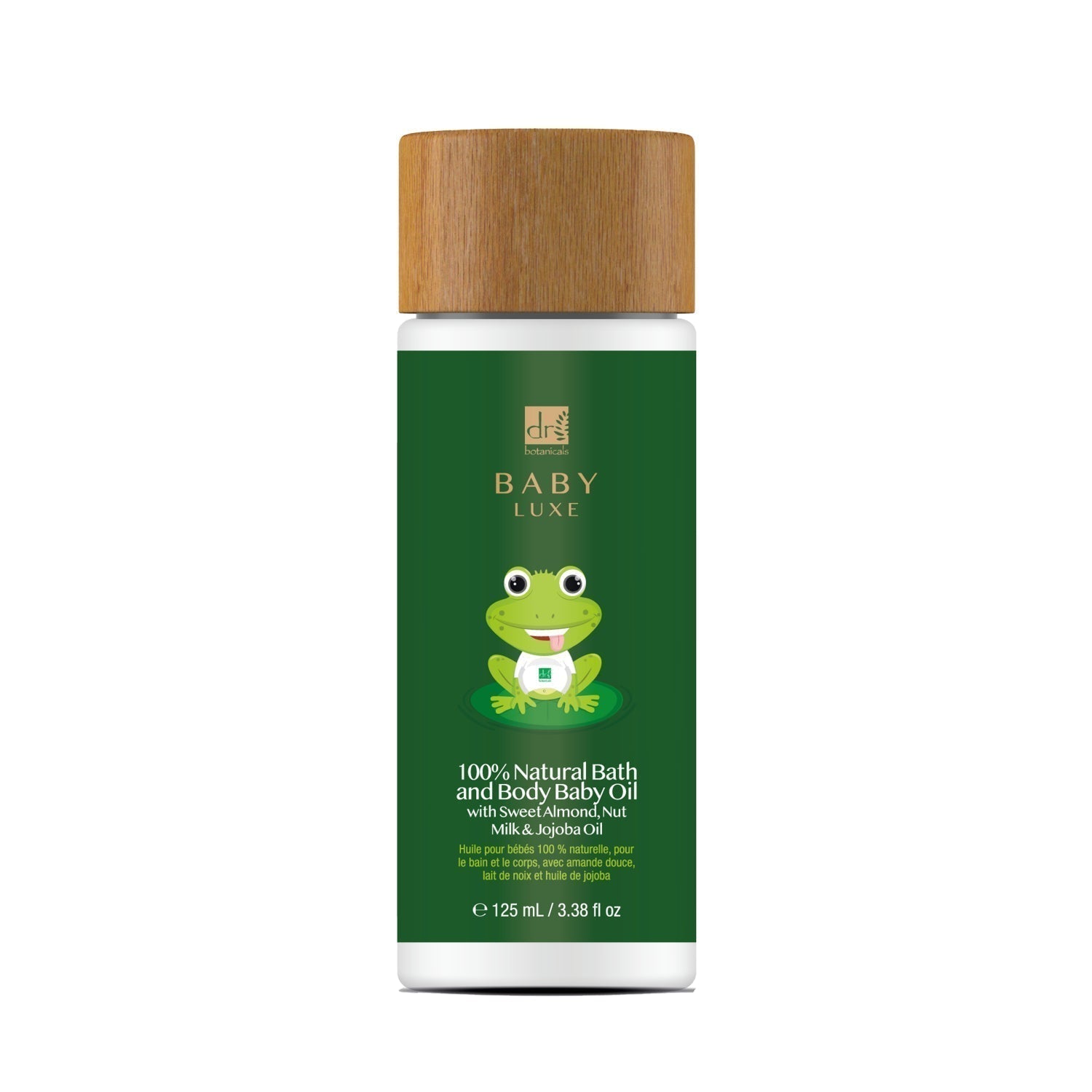 Dr Botanicals Baby Lux Jojoba Seed Oil Relaxing Baby Body Oil 125ml Twin Value Savings Pack