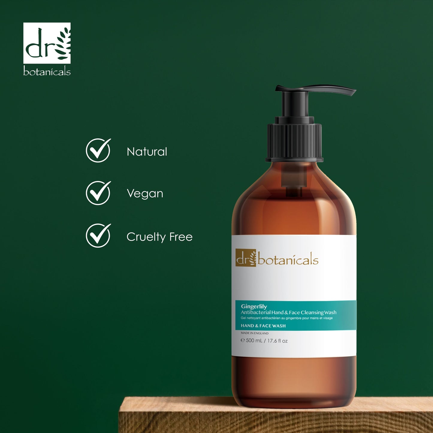 Gingerlily Hand & Face Cleansing Wash 500ml