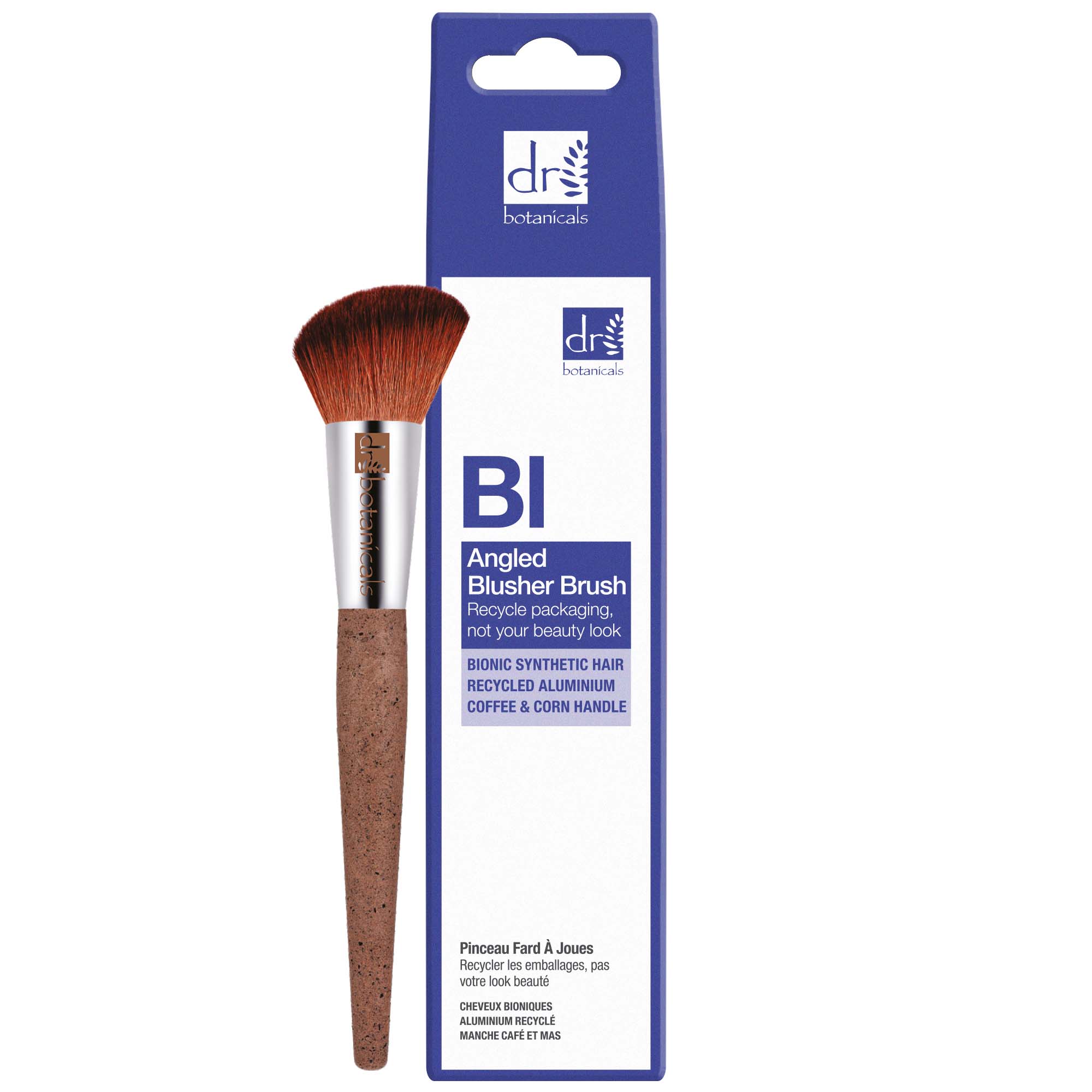 Coffee Ground Blush Brush