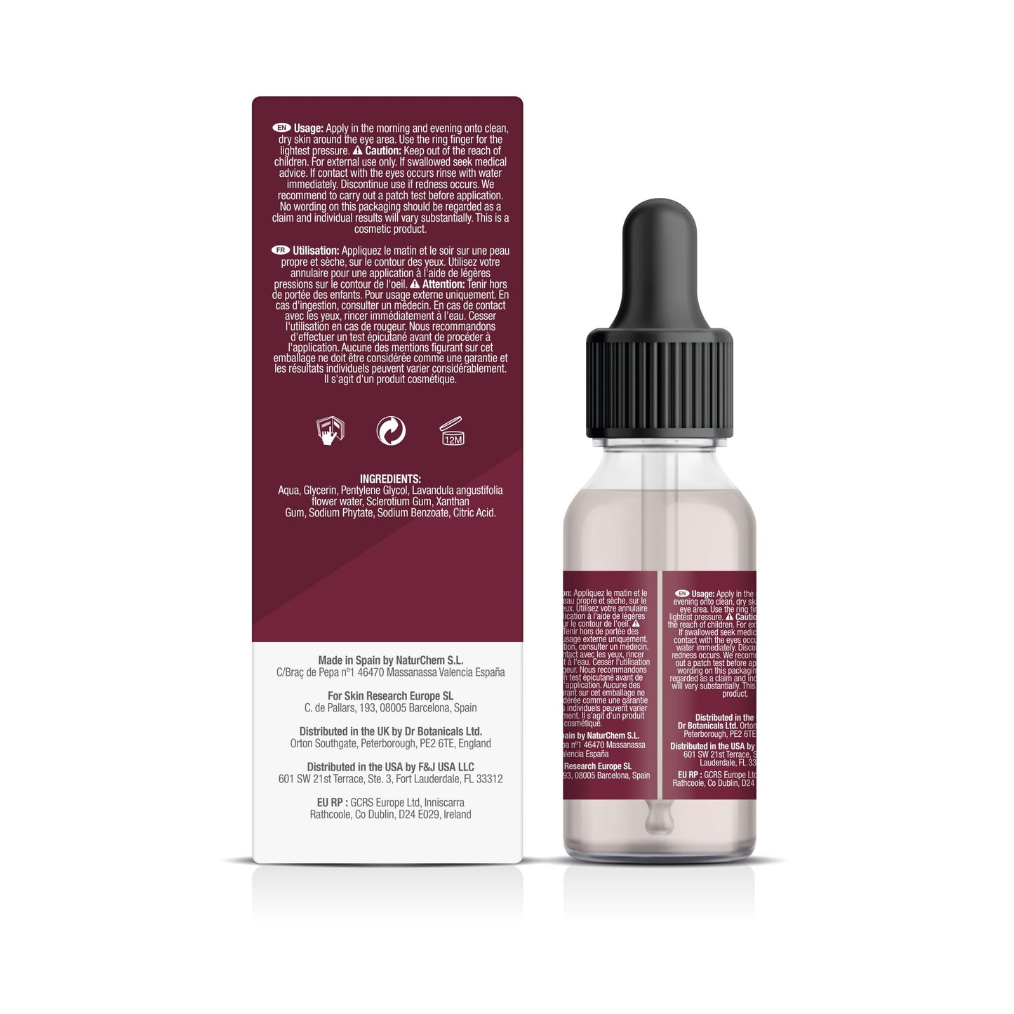 Youth Series Rose & Lavender Intensive Night Therapy Eye Serum 15ml