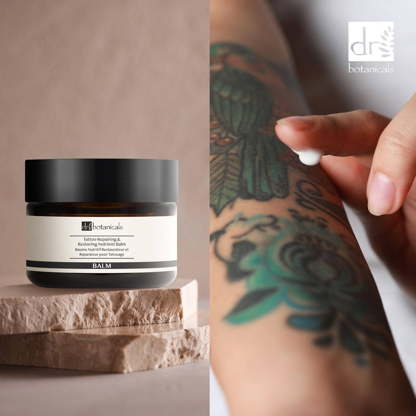 Dr Botanicals Tattoo Balm 50ml Twin Value Savings Pack