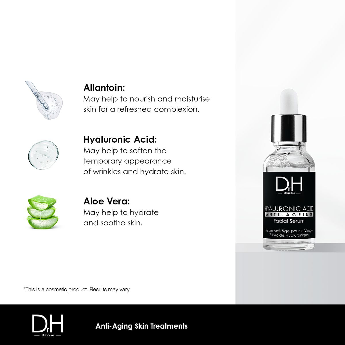 Anti-Ageing Hyaluronic Acid Facial Serum 30ml