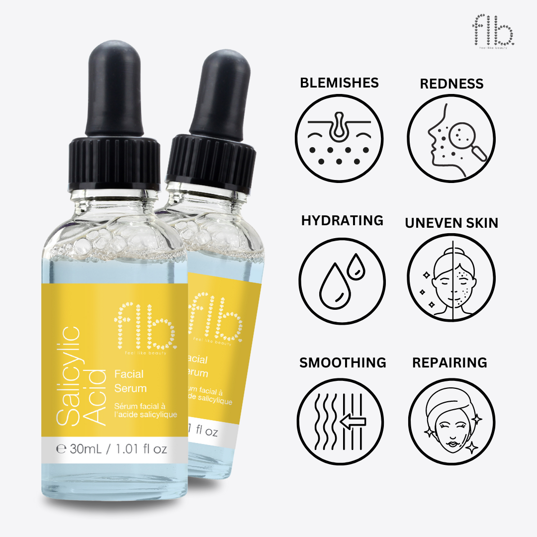 Salicylic Acid Facial Serum 30ml Twin Value Savings Pack