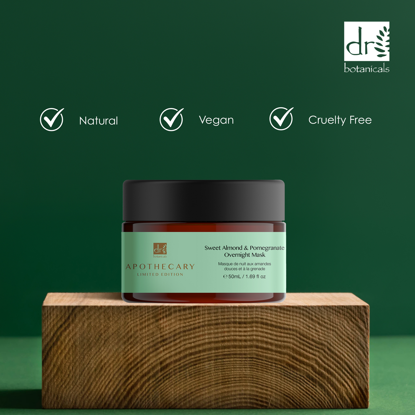Sweet Almond & Pomegranate Overnight Mask 50ml